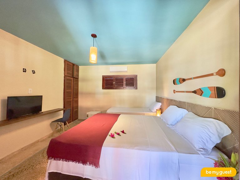 Suíte Tripla - Casa Marina