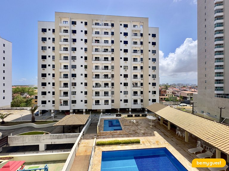 Apartamento completo de 3 quartos no Cocó