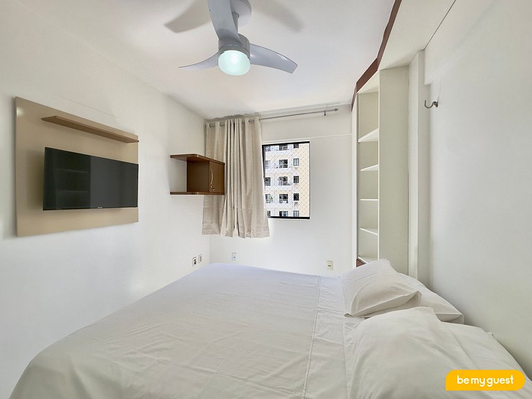 Apartamento completo de 3 quartos no Cocó