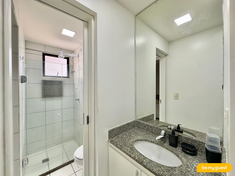 Apartamento completo de 3 quartos no Cocó