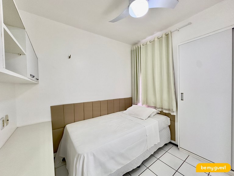 Apartamento completo de 3 quartos no Cocó