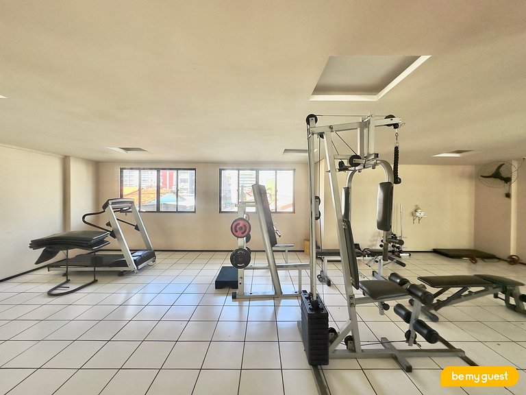 Apartamento completo de 3 quartos no Cocó