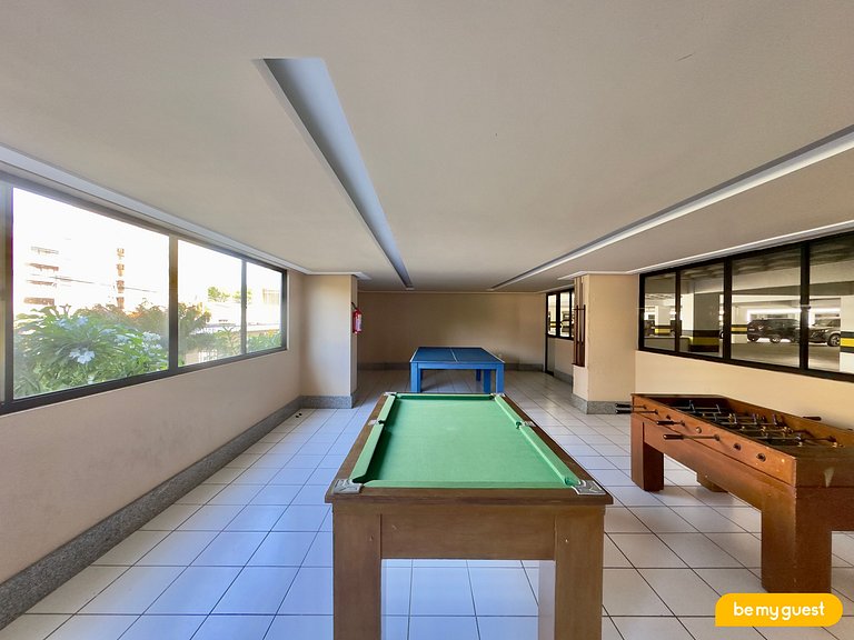 Apartamento completo de 3 quartos no Cocó