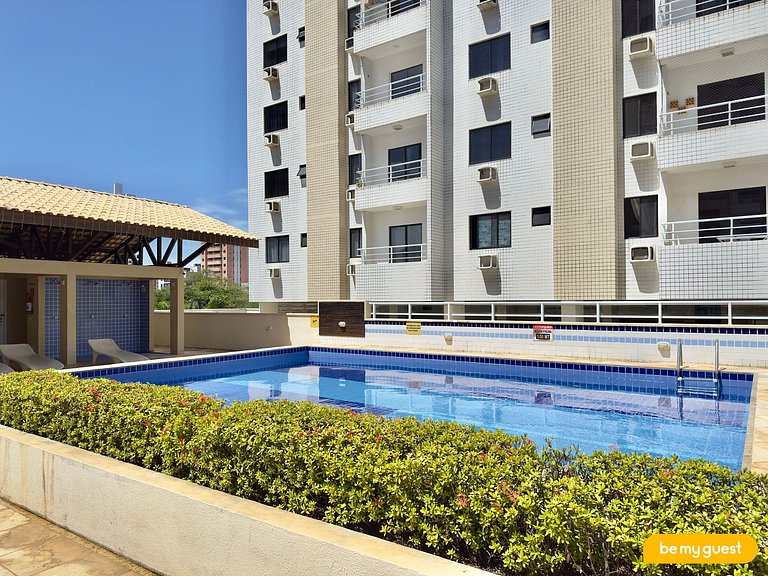 Apartamento completo de 3 quartos no Cocó