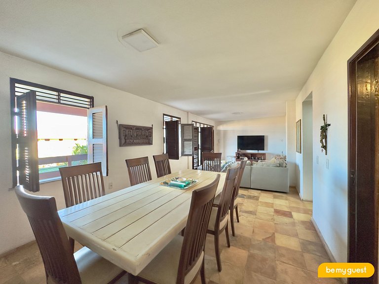 Casa duplex com vista mar em condomínio fechado