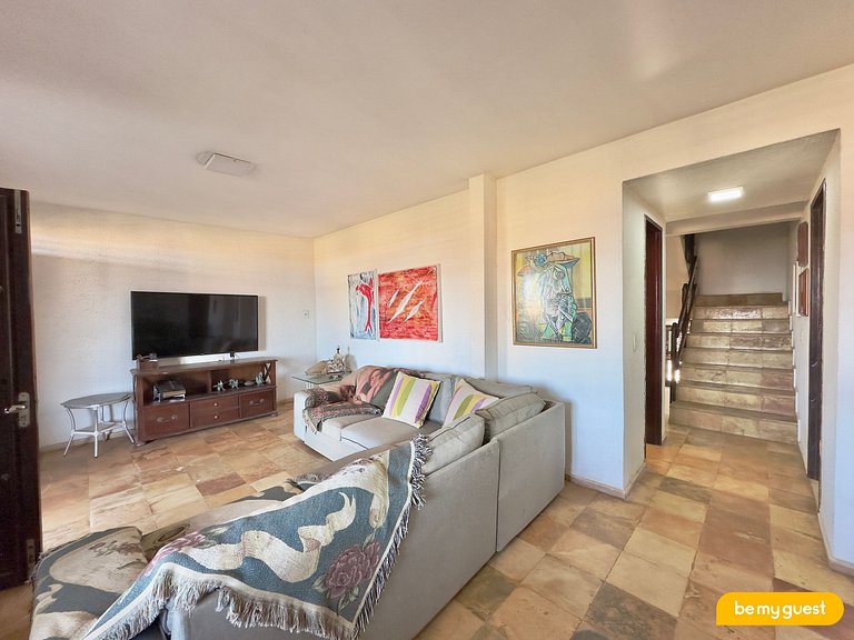 Casa duplex com vista mar em condomínio fechado