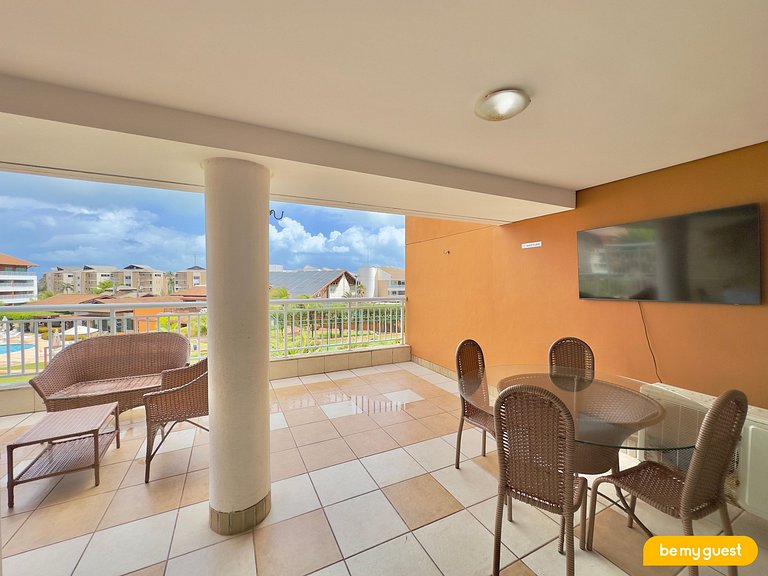 Cobertura duplex de 4 quartos no Vila do Porto