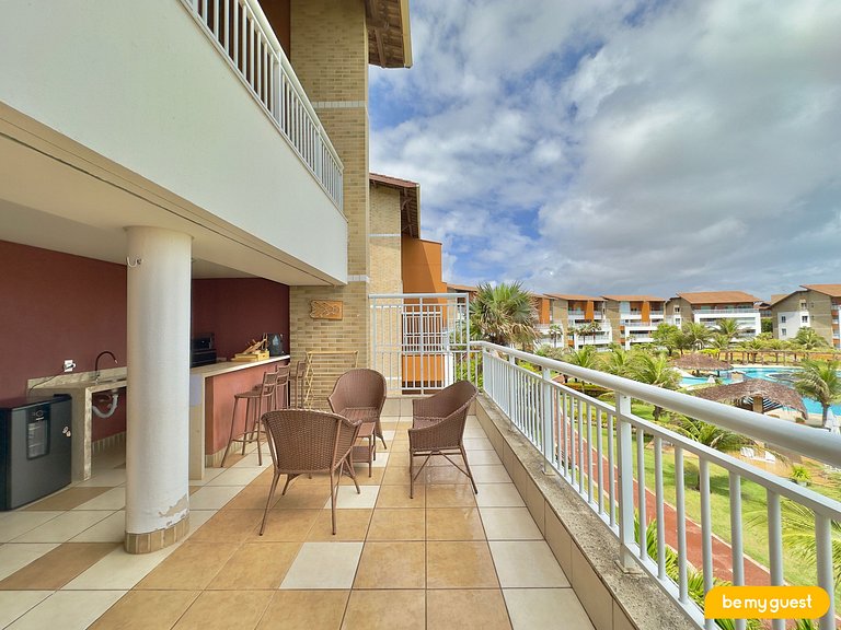 Cobertura duplex de 4 quartos no Vila do Porto