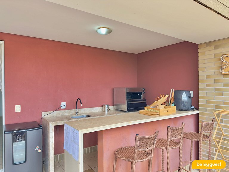 Cobertura duplex de 4 quartos no Vila do Porto