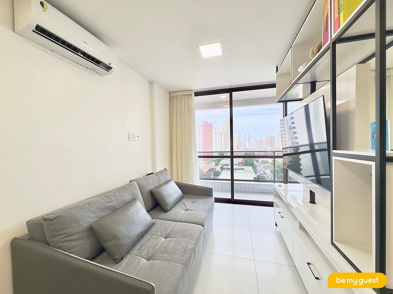 Studio moderno com garagem no JSmart