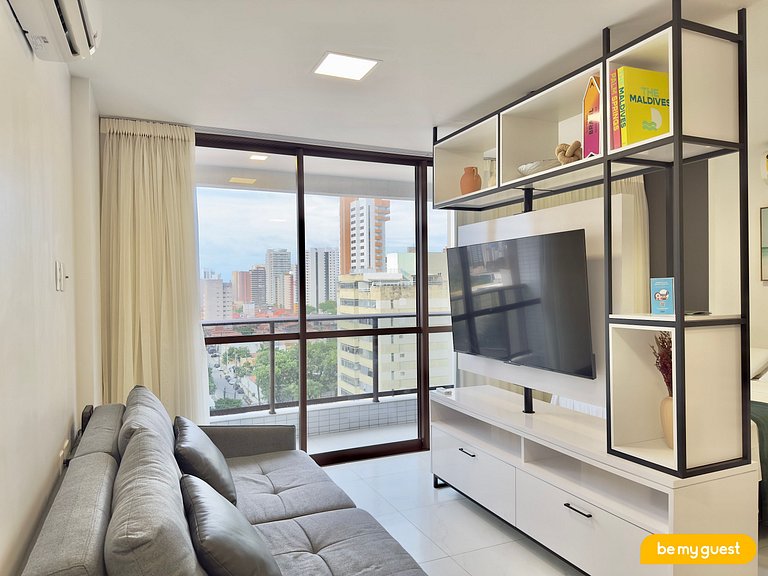 Studio moderno com garagem no JSmart