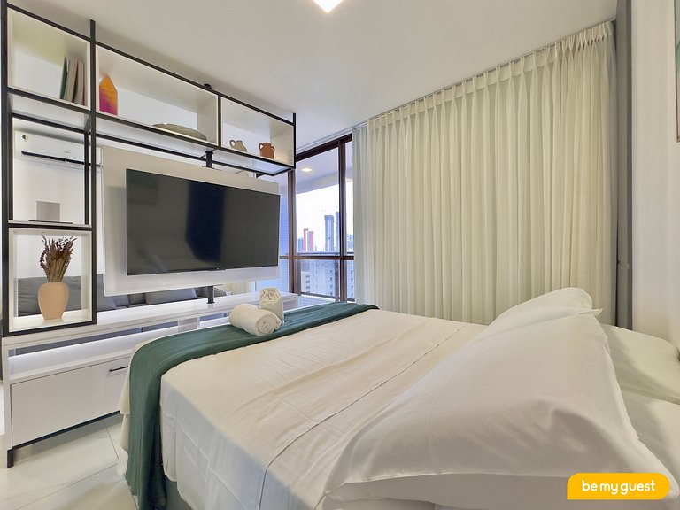 Studio moderno com garagem no JSmart