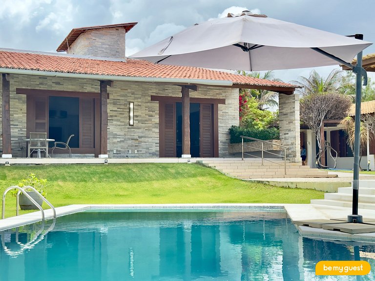 Casa Aconchego com piscina na Praia do Iguape