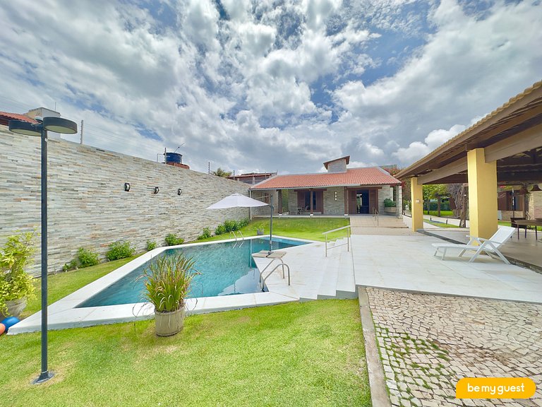 Casa Aconchego com piscina na Praia do Iguape