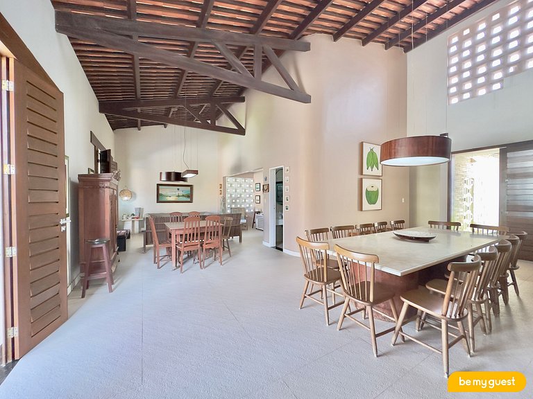 Casa Aconchego com piscina na Praia do Iguape