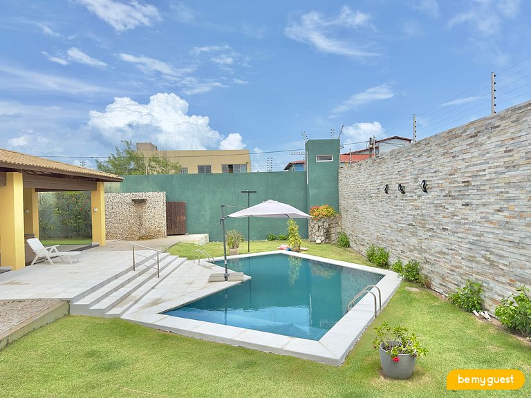 Casa Aconchego com piscina na Praia do Iguape