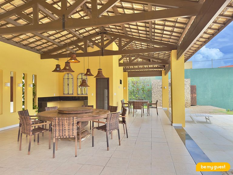 Casa Aconchego com piscina na Praia do Iguape