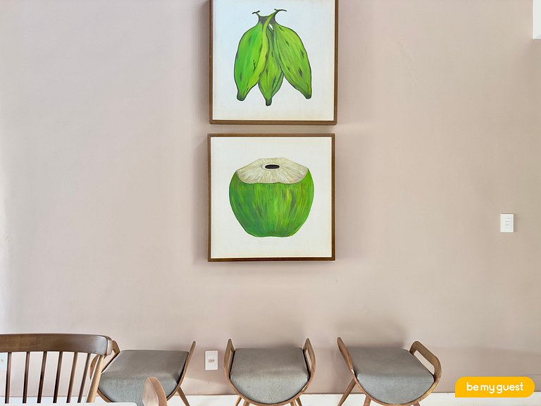 Casa Aconchego com piscina na Praia do Iguape