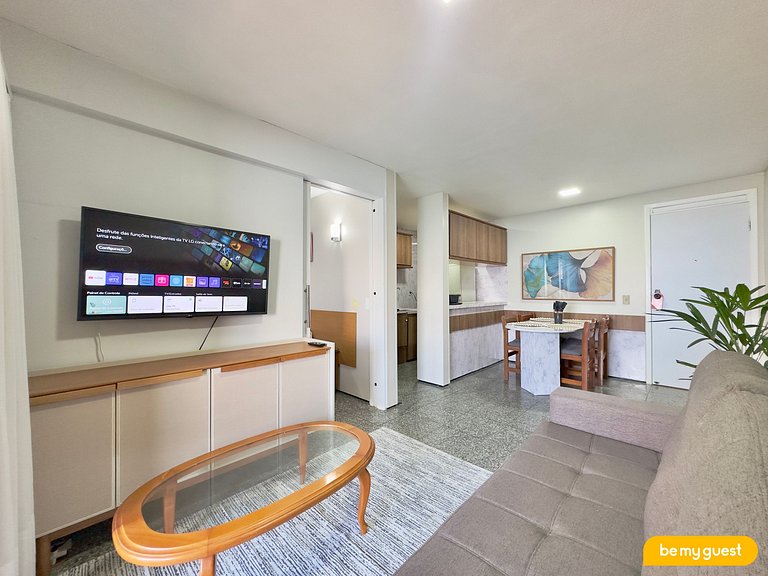 Flat Vista Mar no Iracema Hotel