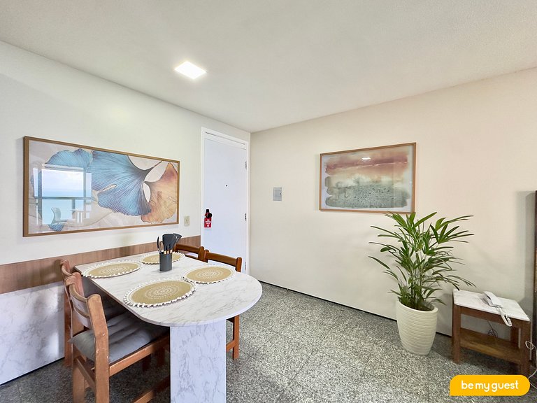 Flat Vista Mar no Iracema Hotel