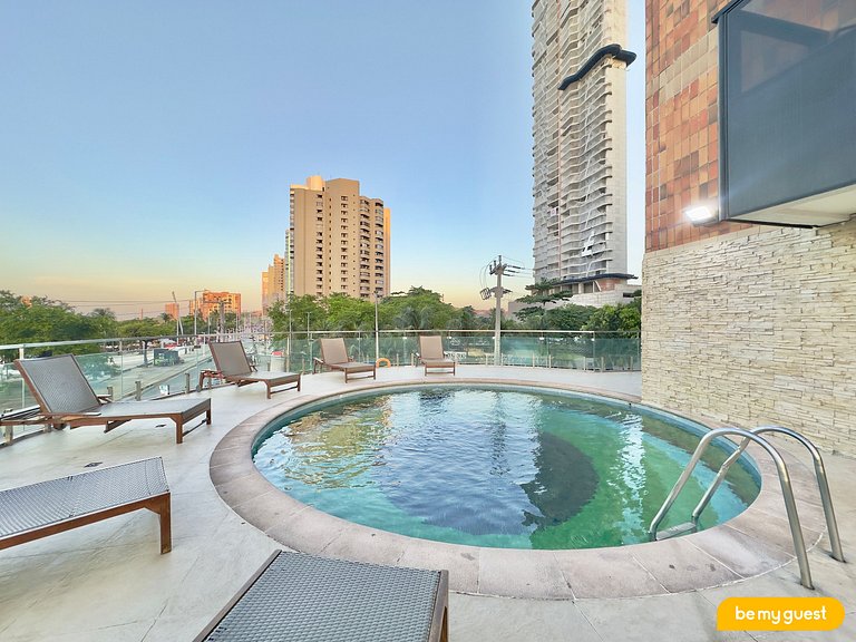 Apartamento Frente Mar Perfeito em Fortaleza