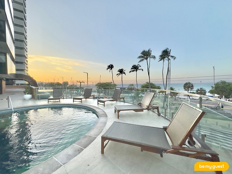 Apartamento Frente Mar Perfeito em Fortaleza