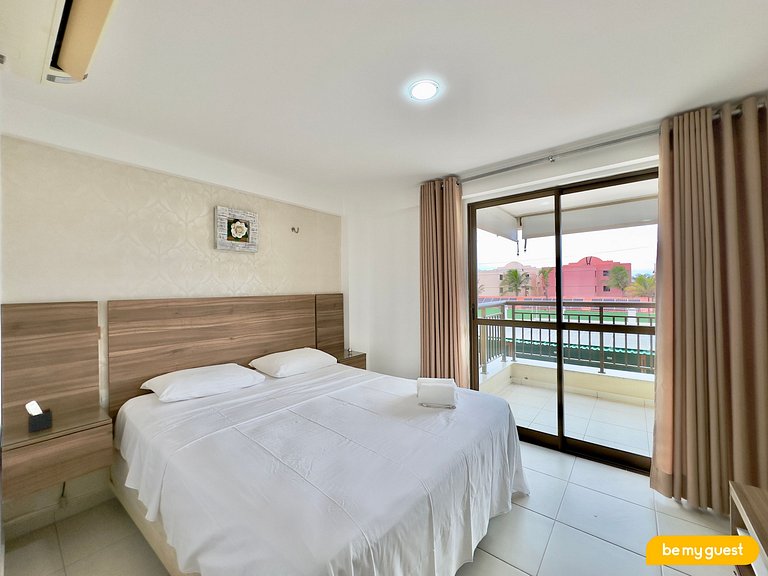 Apartamento de 2 quartos perto do Beach Park