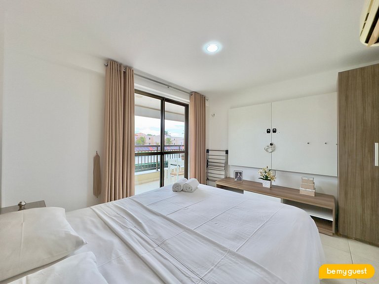 Apartamento de 2 quartos perto do Beach Park