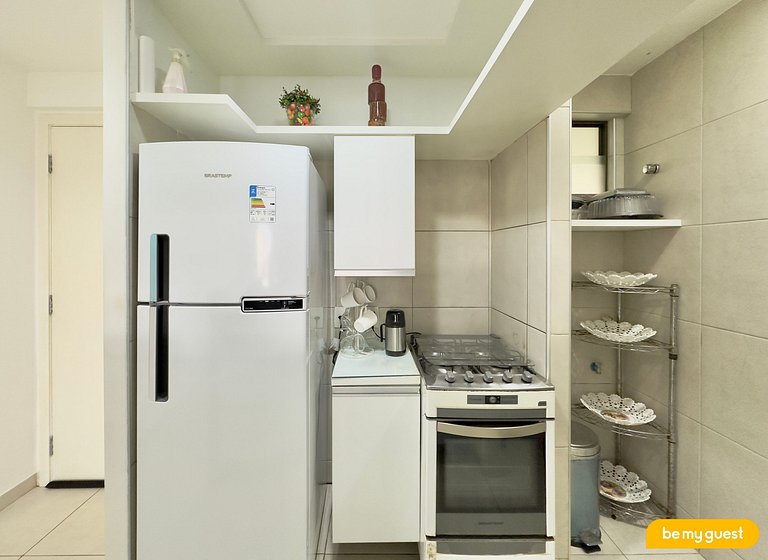 Apartamento de 2 quartos perto do Beach Park