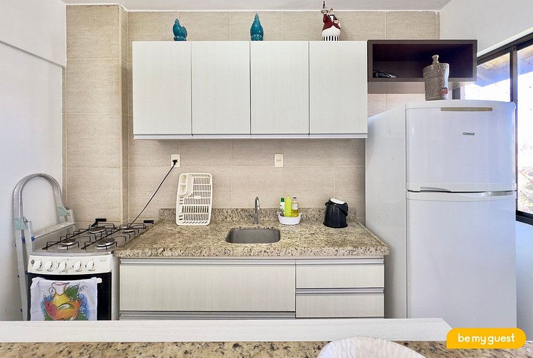 Cobertura Duplex com Banheira e Vista Mar