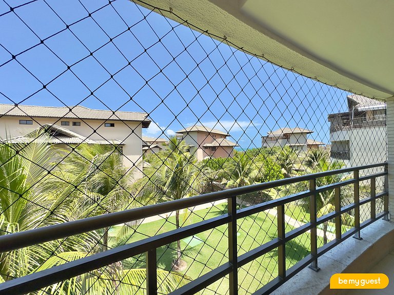 Cobertura Duplex com Banheira e Vista Mar