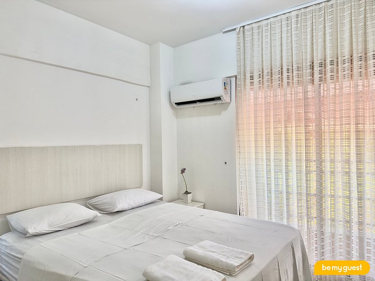 Cobertura Duplex com Banheira e Vista Mar