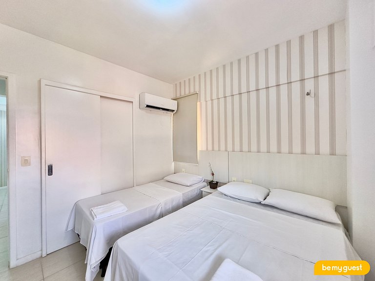 Cobertura Duplex com Banheira e Vista Mar