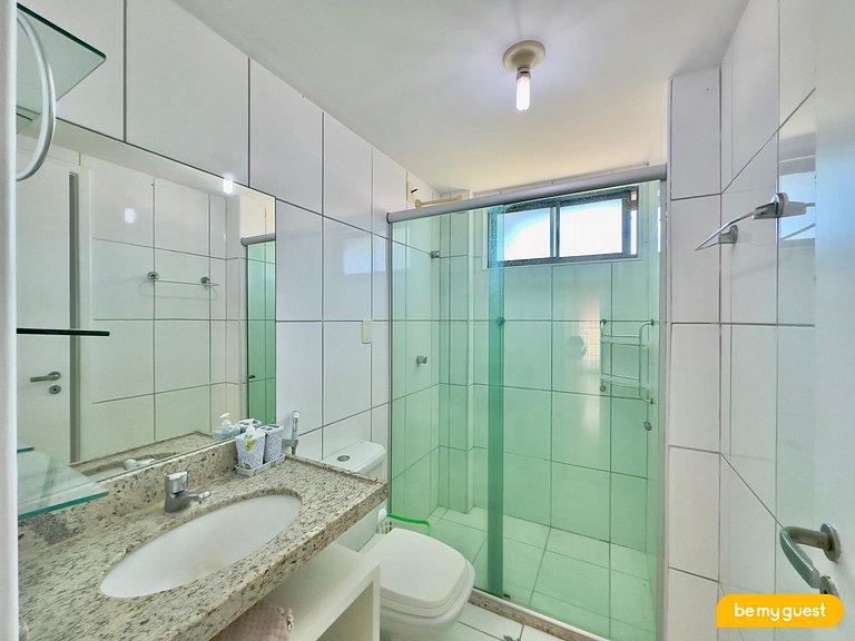 Cobertura Duplex com Banheira e Vista Mar