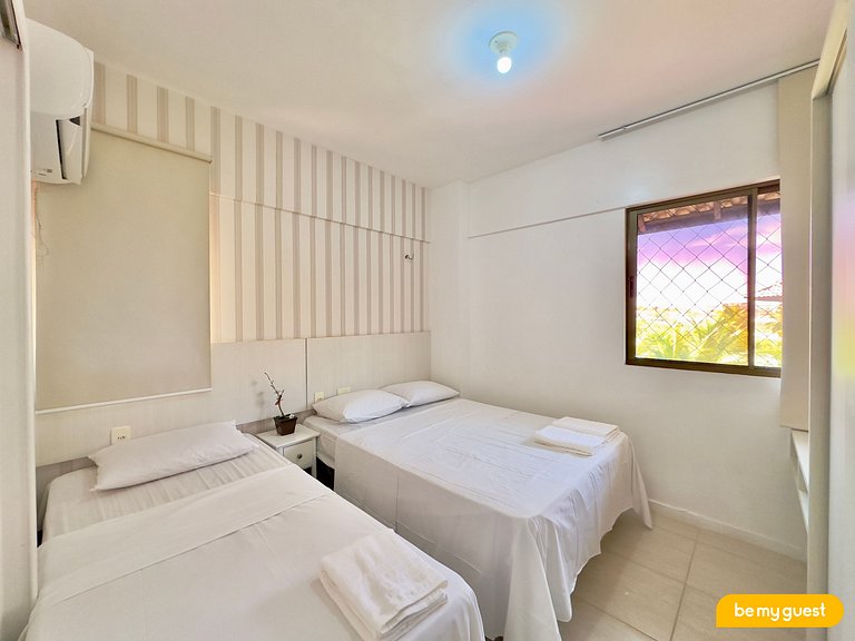 Cobertura Duplex com Banheira e Vista Mar