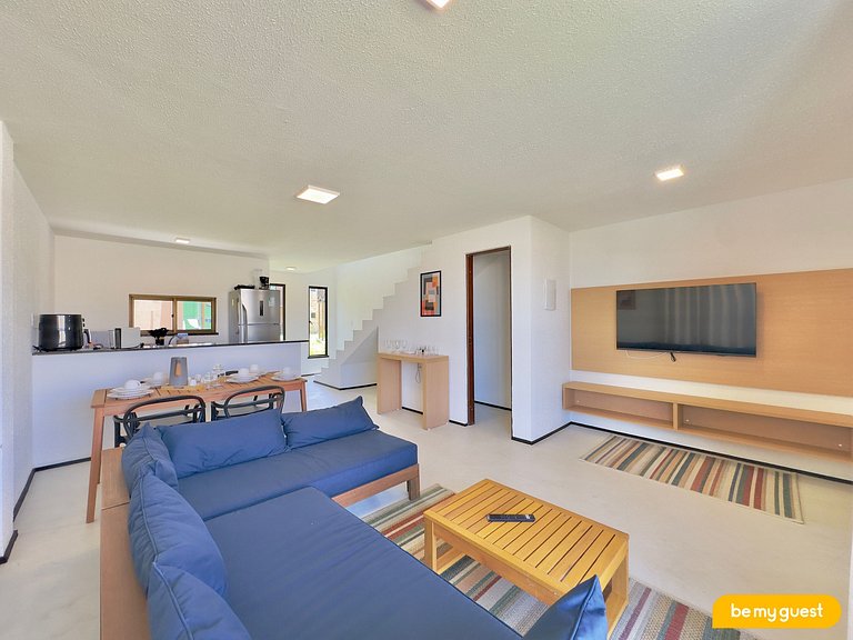 Casa linda e completa com frente-mar