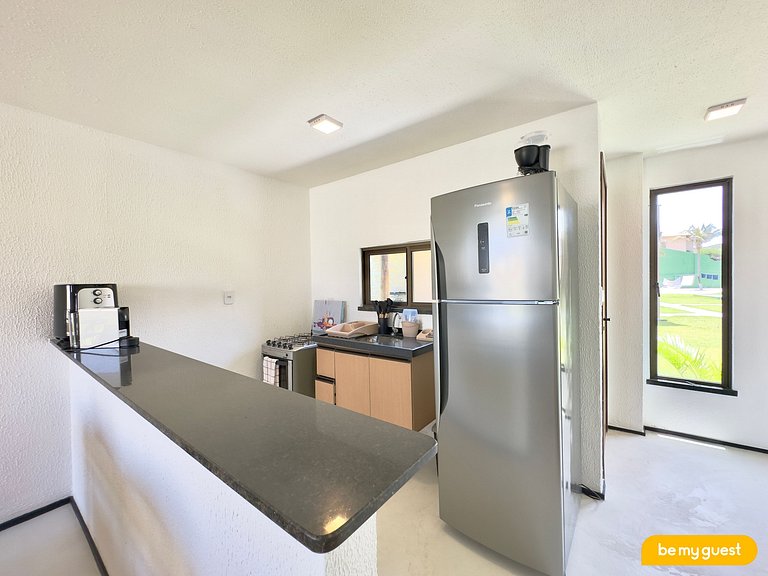 Casa linda e completa com frente-mar