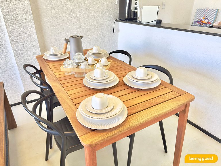 Casa linda e completa com frente-mar