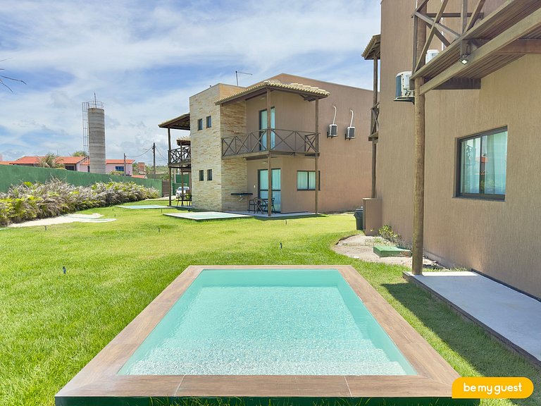 Casa linda e completa com frente-mar