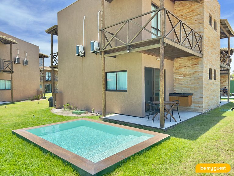 Casa linda e completa com frente-mar