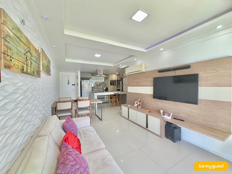 Apartamento Decorado no Solarium com banheira