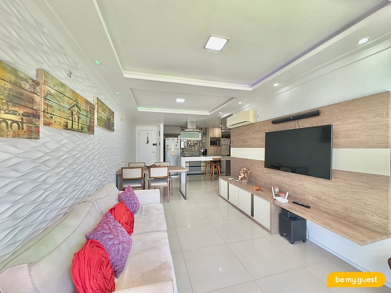 Apartamento Decorado no Solarium com banheira