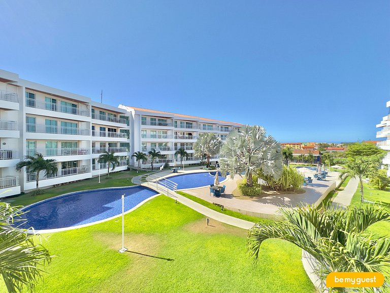 Apartamento Decorado no Solarium com banheira