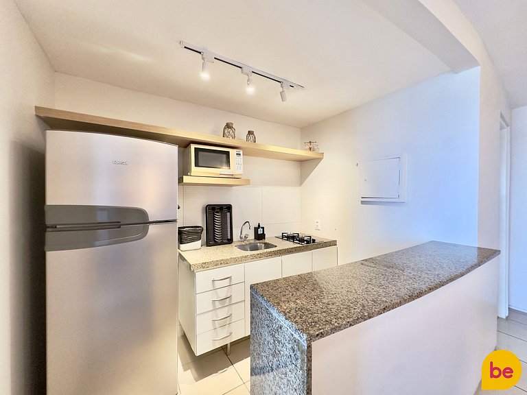 Apartamento decorado com vista mar linda