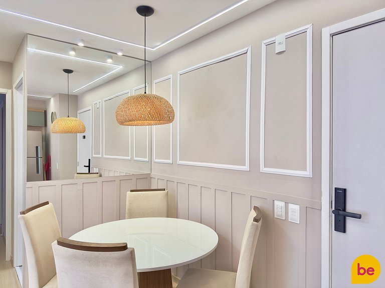 Apartamento novo de 2 Quartos com Vista Mar