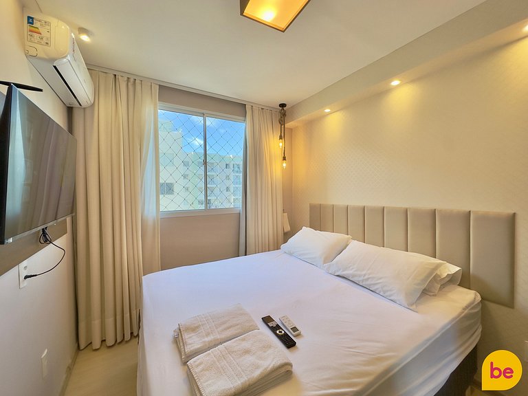 Apartamento novo de 2 Quartos com Vista Mar