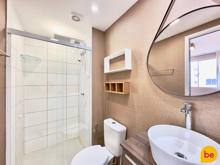 Apartamento novo de 2 Quartos com Vista Mar