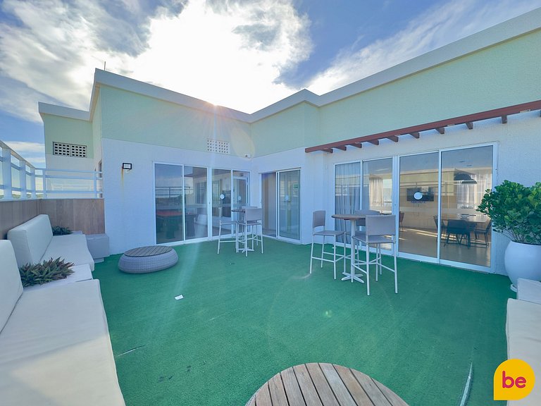 Apartamento novo de 2 Quartos com Vista Mar