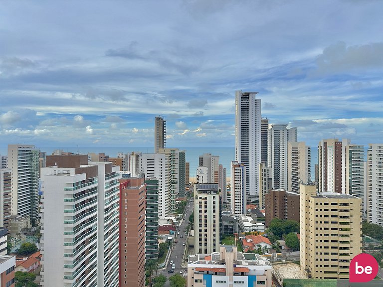 Studio Moderno Vista Mar | Beach Class Meireles