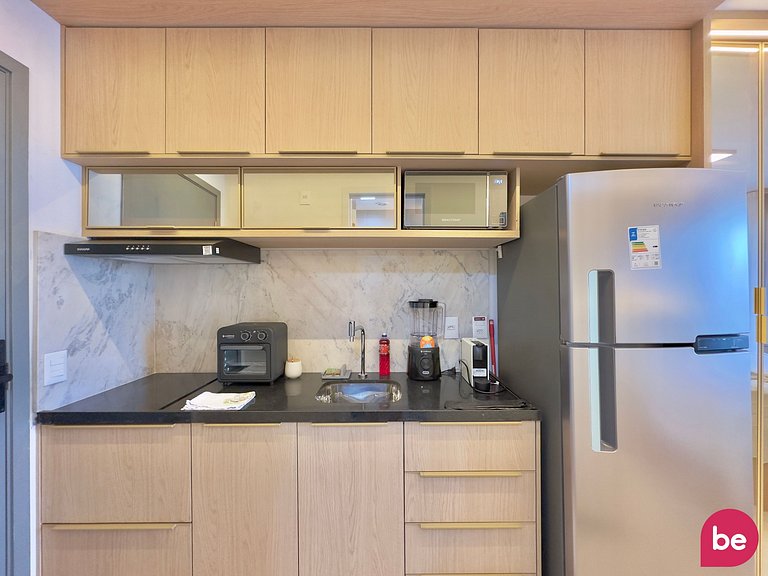 Studio Moderno Vista Mar | Beach Class Meireles